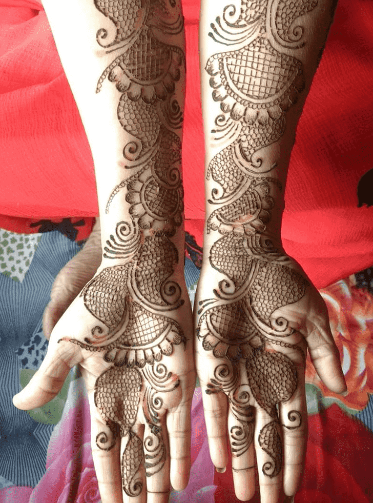 Mesmeric Pennsylvania Henna Design