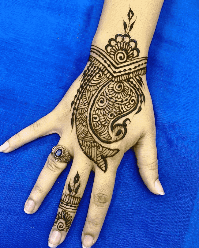 Arm Peshawar Henna Design