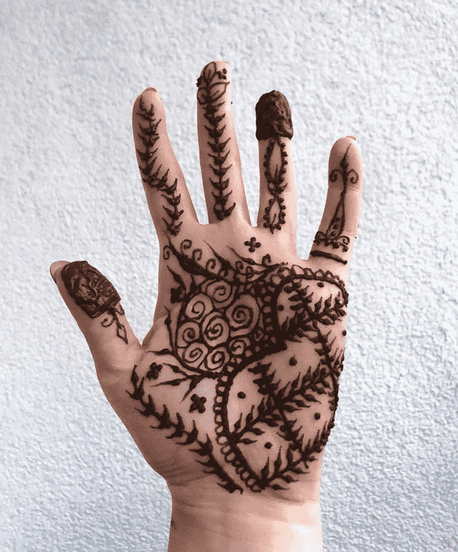 Enthralling Peshawar Henna Design