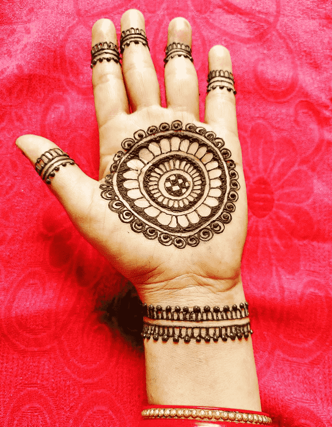 Good Looking Peshawar Henna Design