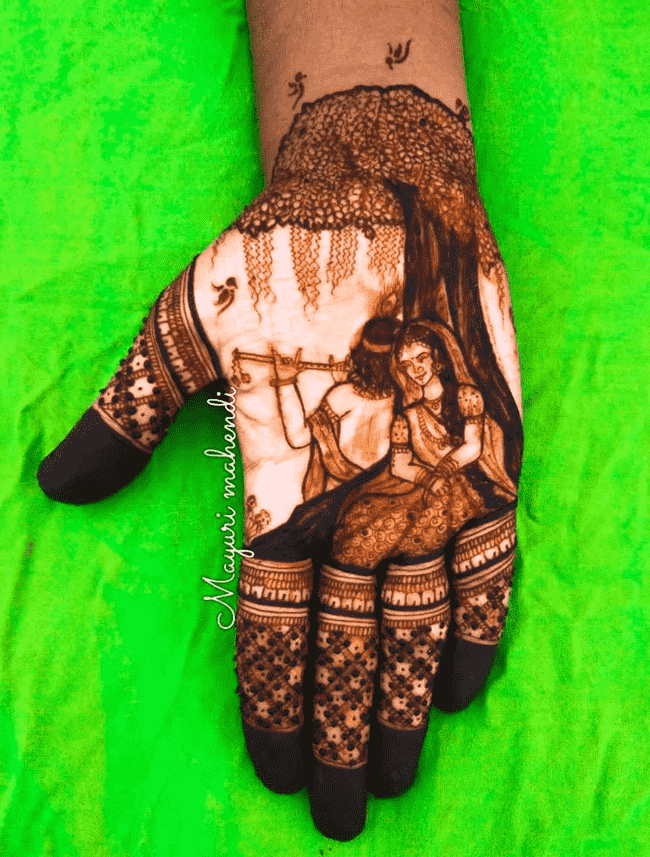 Inviting Peshawar Henna Design