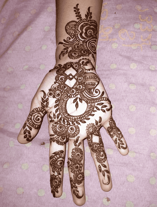 Magnetic Peshawar Henna Design