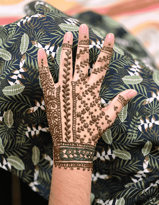 Splendid Peshawar Henna Design