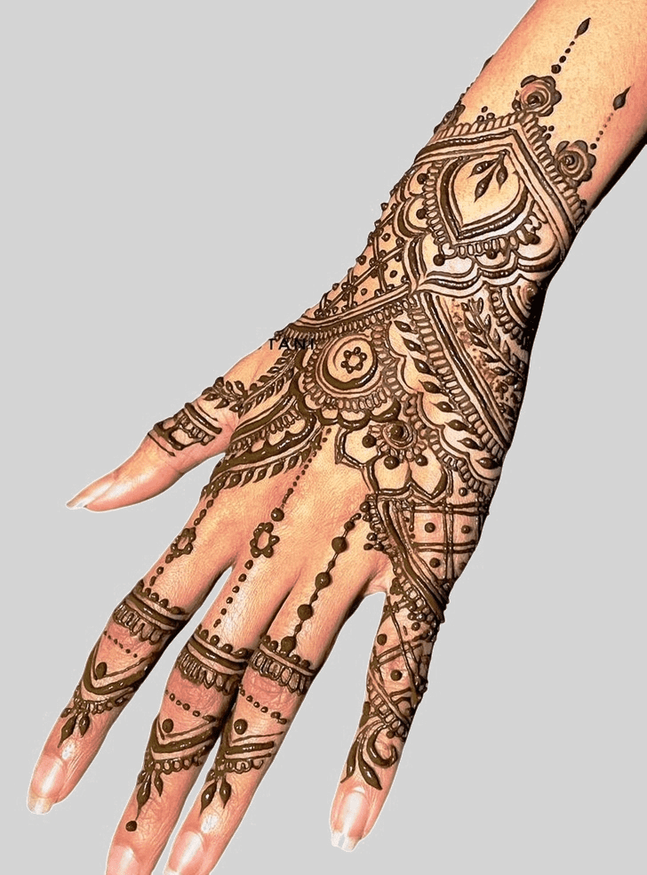 Elegant Philadelphia Henna Design