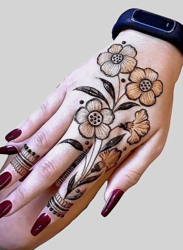 Pleasing Philadelphia Henna Design