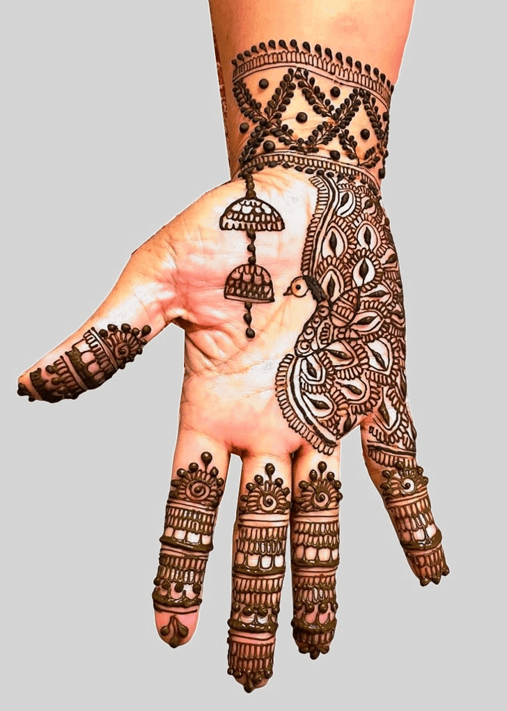 Pretty Philadelphia Henna Design