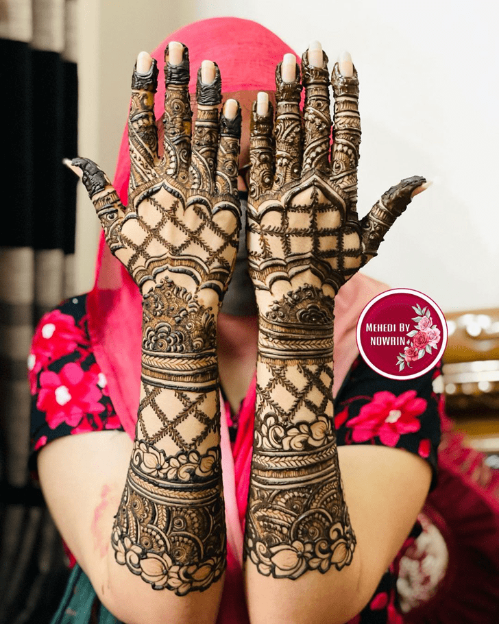 Comely Pokhara Henna Design