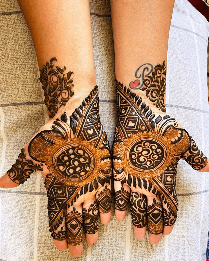 Elegant Pokhara Henna Design