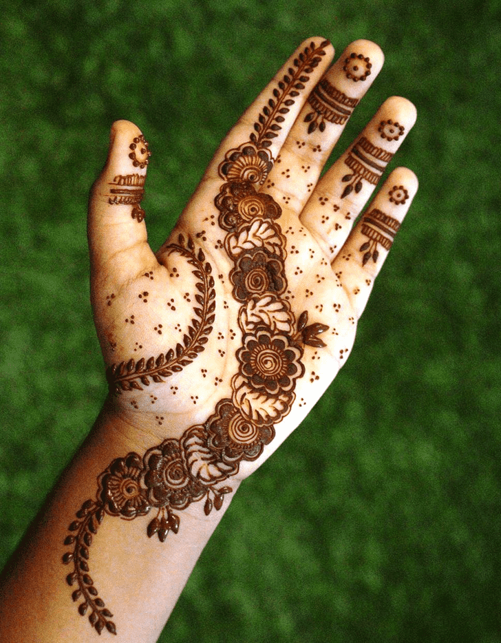 Graceful Pokhara Henna Design