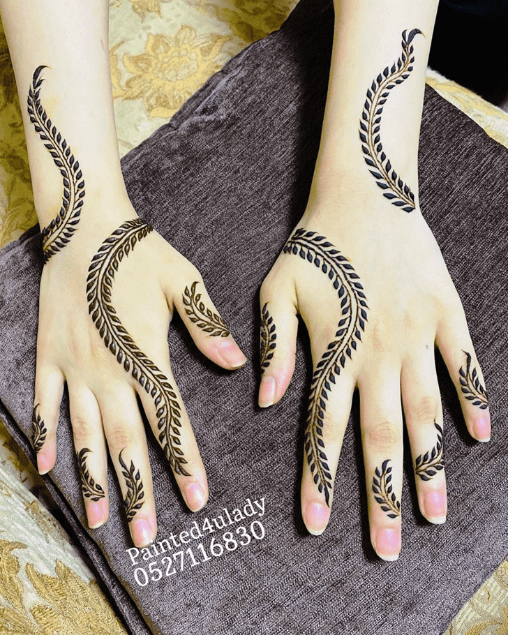 Pleasing Pokhara Henna Design