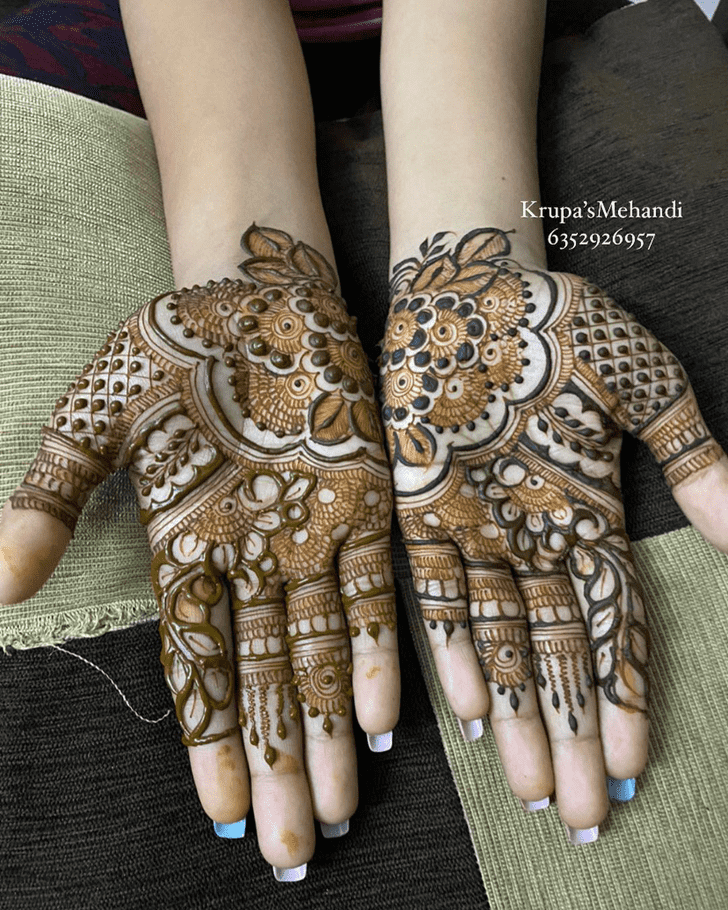 Wonderful Pokhara Mehndi Design