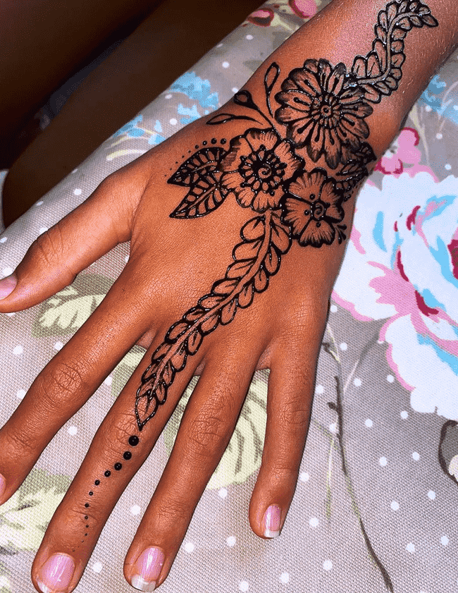 Grand Pondicherry Henna Design