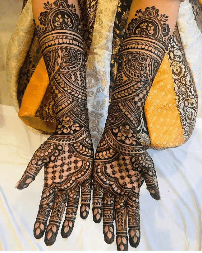 Awesome Pondicherry Henna Design