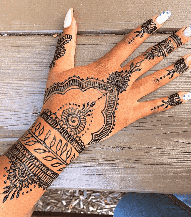 Magnificent Pondicherry Henna Design