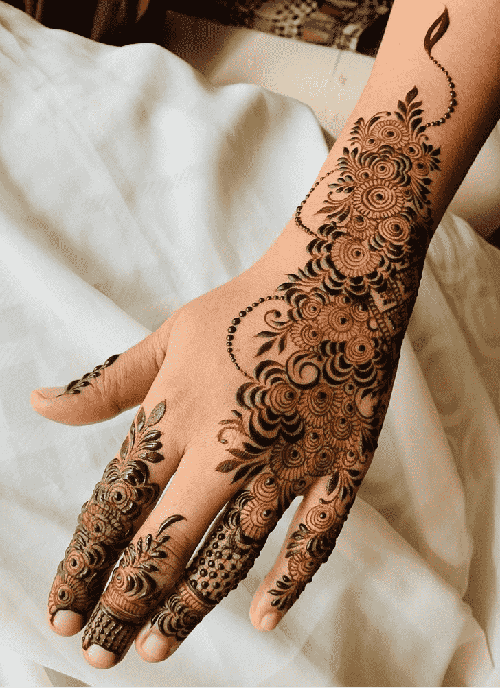 Fetching Pongal Henna Design