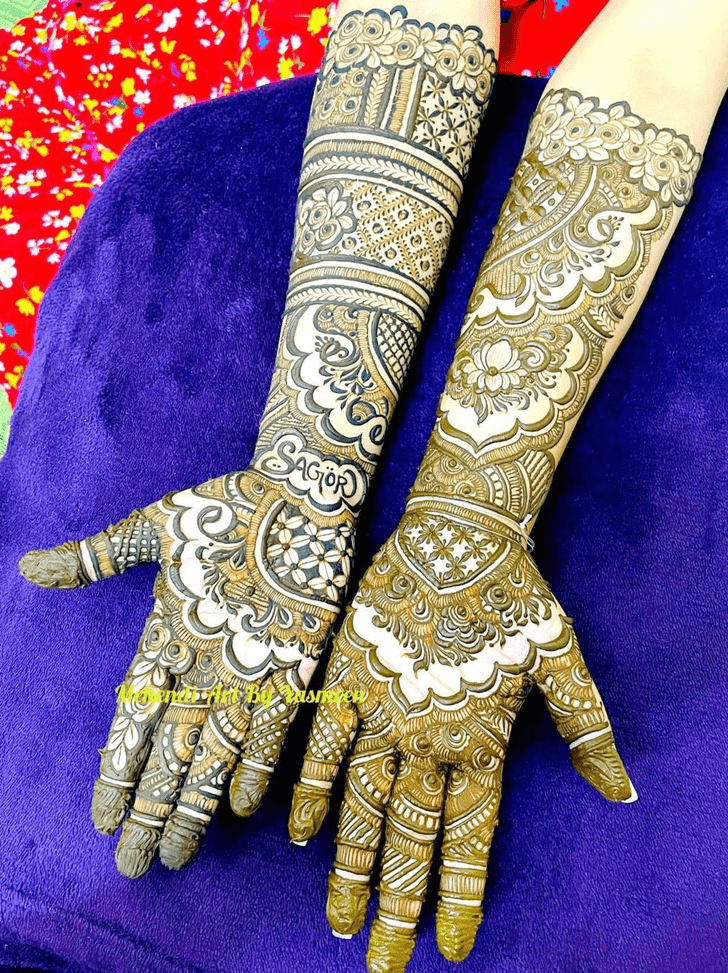 Elegant Portland Henna Design