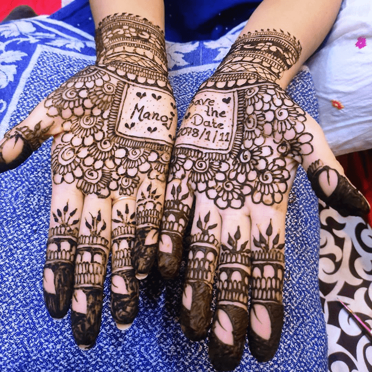 Graceful Portland Henna Design