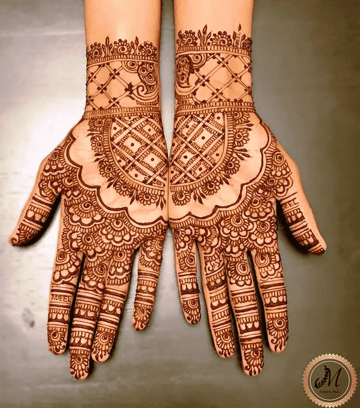 Lovely Portland Mehndi Design