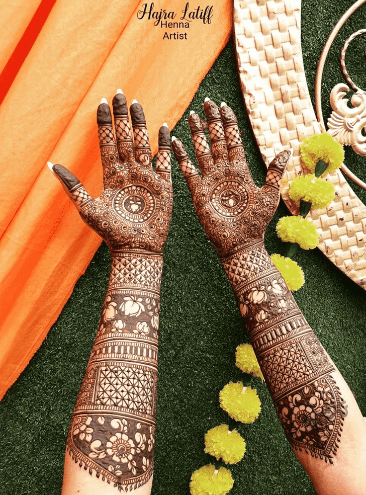 Magnetic Portland Henna Design