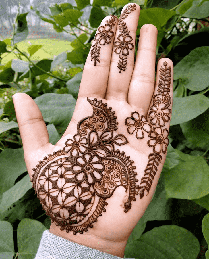 Pleasing Portland Henna Design