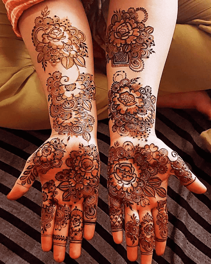 Refined Portland Henna Design