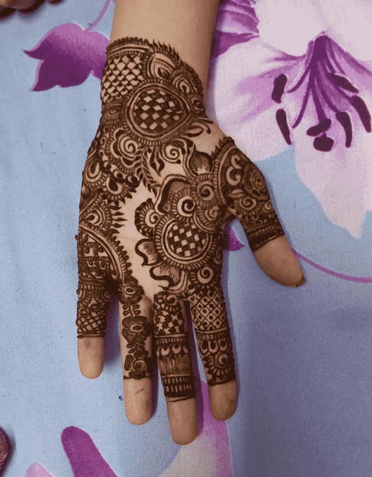 Alluring Prayagraj Henna Design