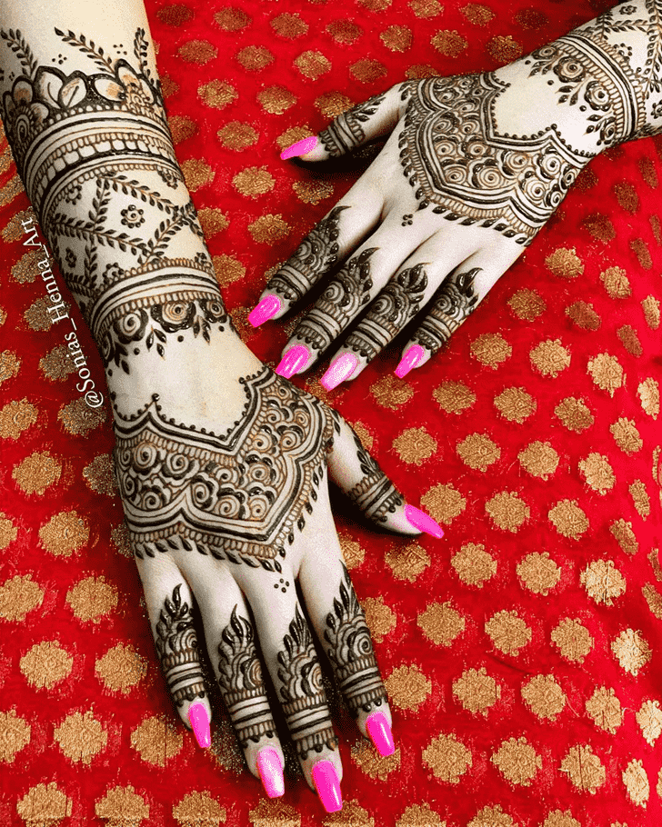 Appealing Professional Henna Design