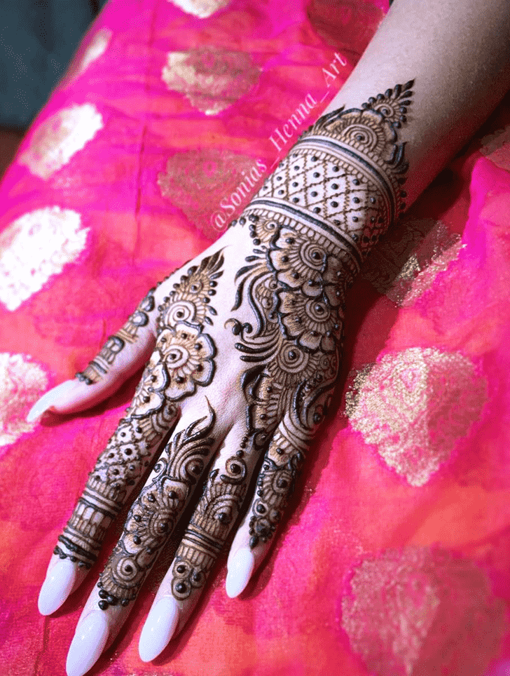 Excellent Professional Henna Design