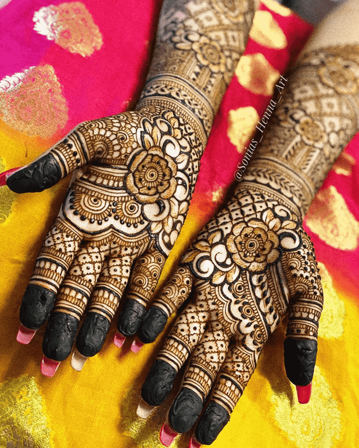 Gorgeous Professional Henna Design