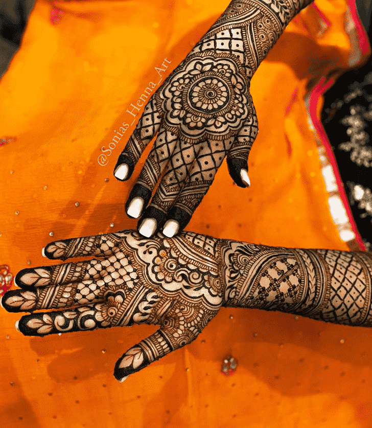 Magnificent Professional Henna Design