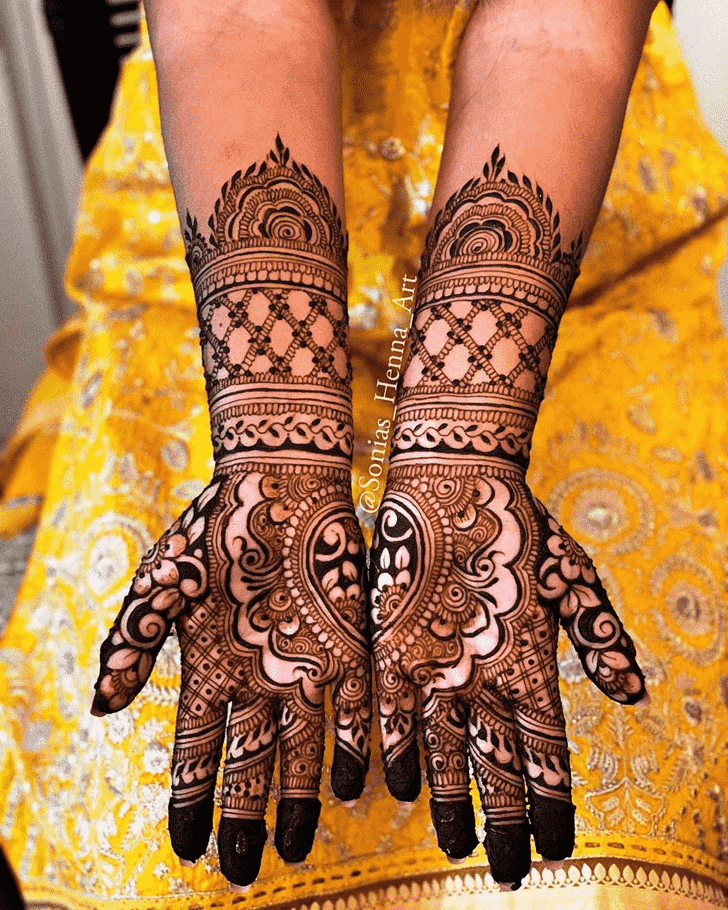 Pleasing Professional Henna Design