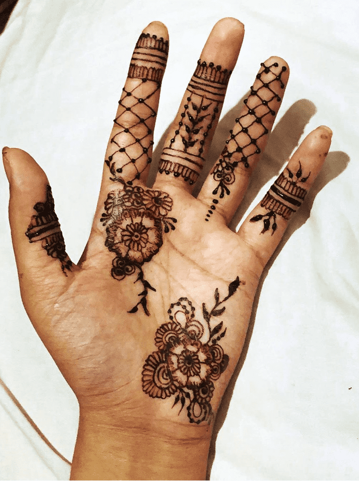 Marvelous Puducherry Henna Design