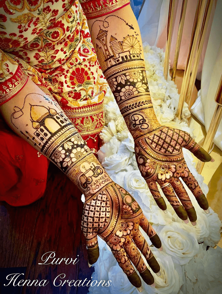 Splendid Puducherry Henna Design