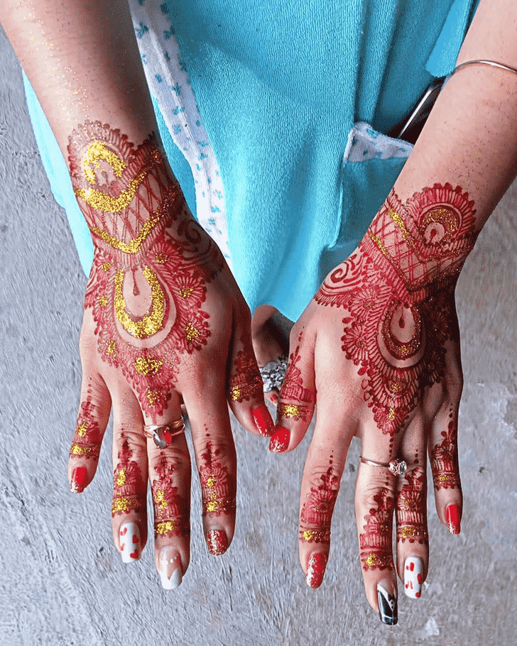 Resplendent Pune Henna Design