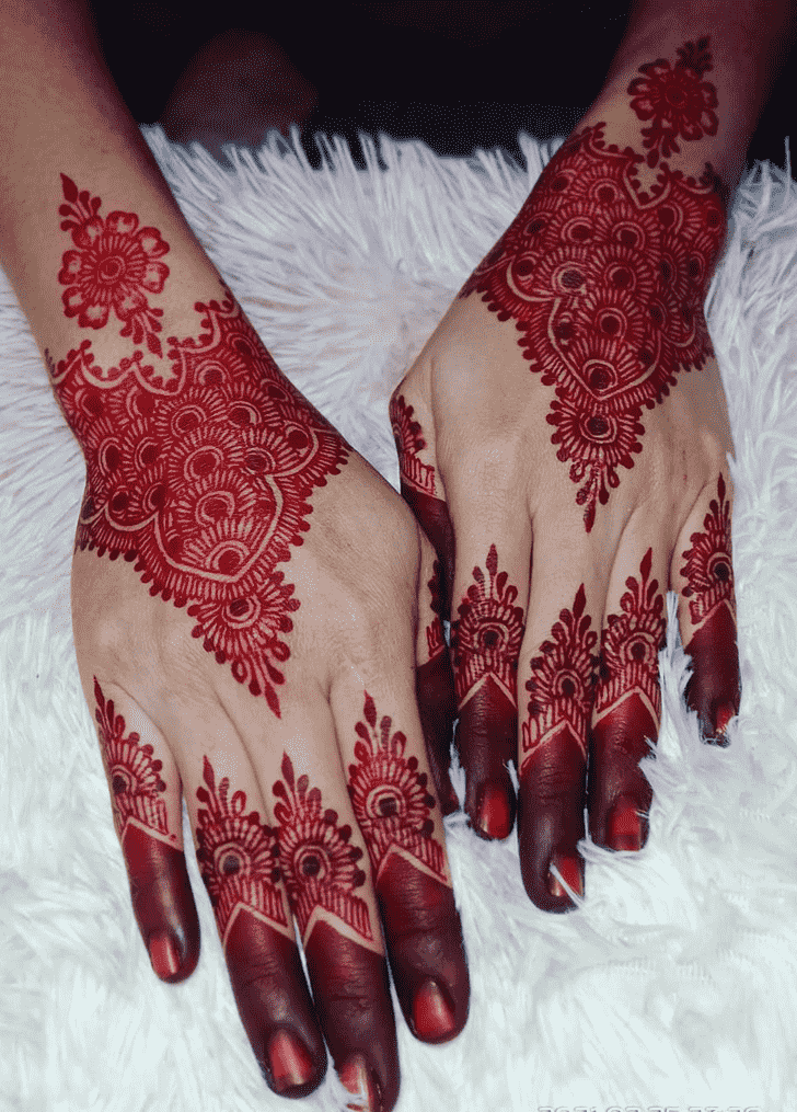 Grand Punjabi Henna Design