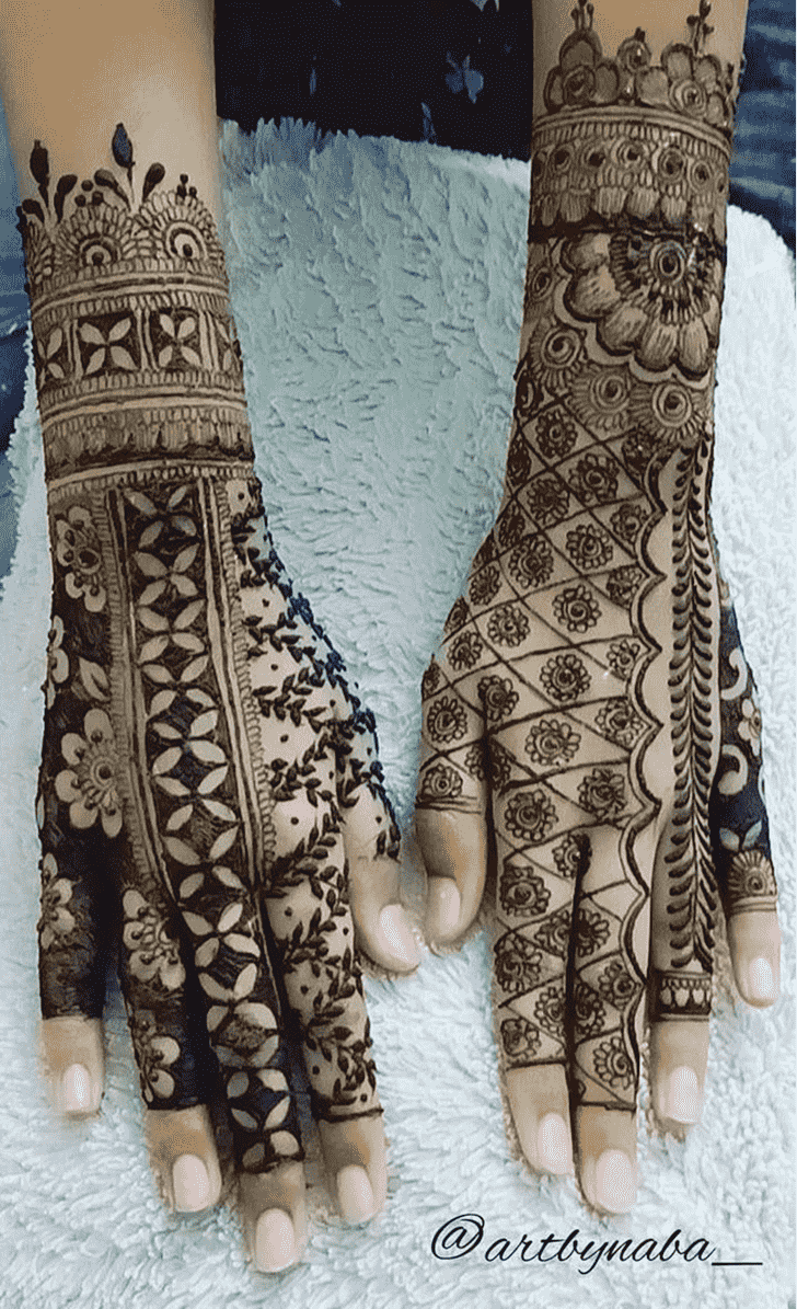 Wonderful Punjabi Mehndi Design