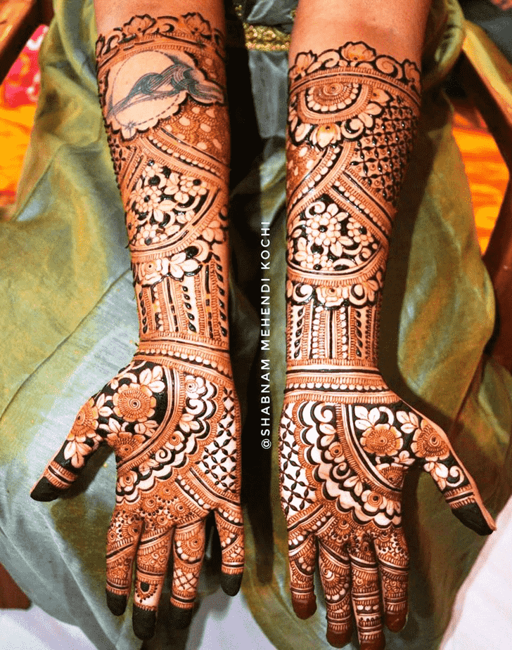 Grand Rajasthani Henna Design