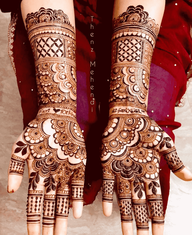 Captivating Rajkot Henna Design