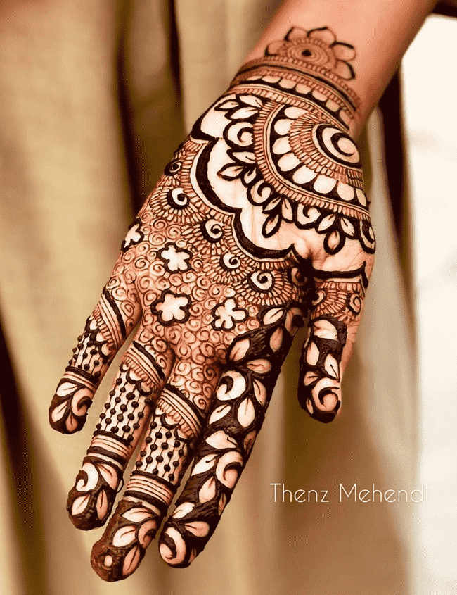 Charming Rajkot Henna Design