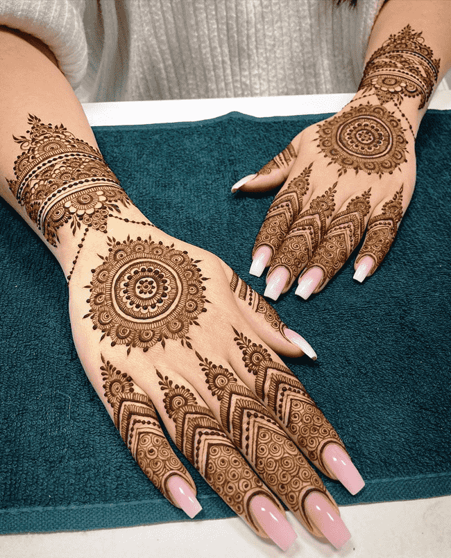 Arm Rajkot Henna Design