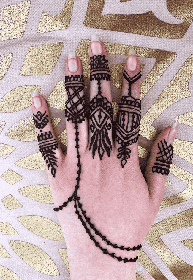 Mesmeric Rajkot Henna Design