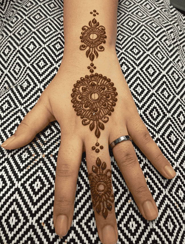 Nice Rajkot Henna Design