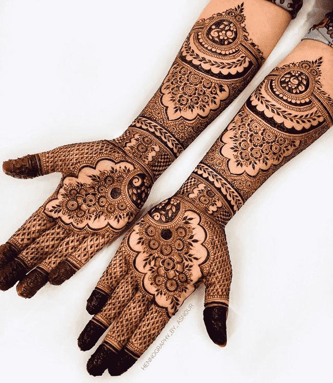 Slightly Rajkot Henna Design