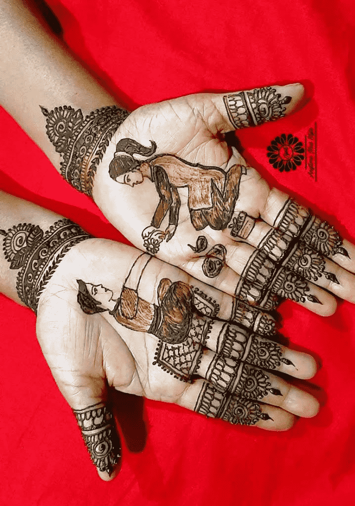 Ravishing Rakhi Special Henna Design