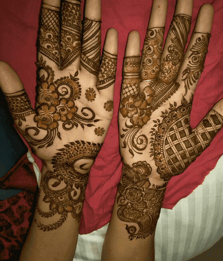 Enticing Ranchi Henna Design