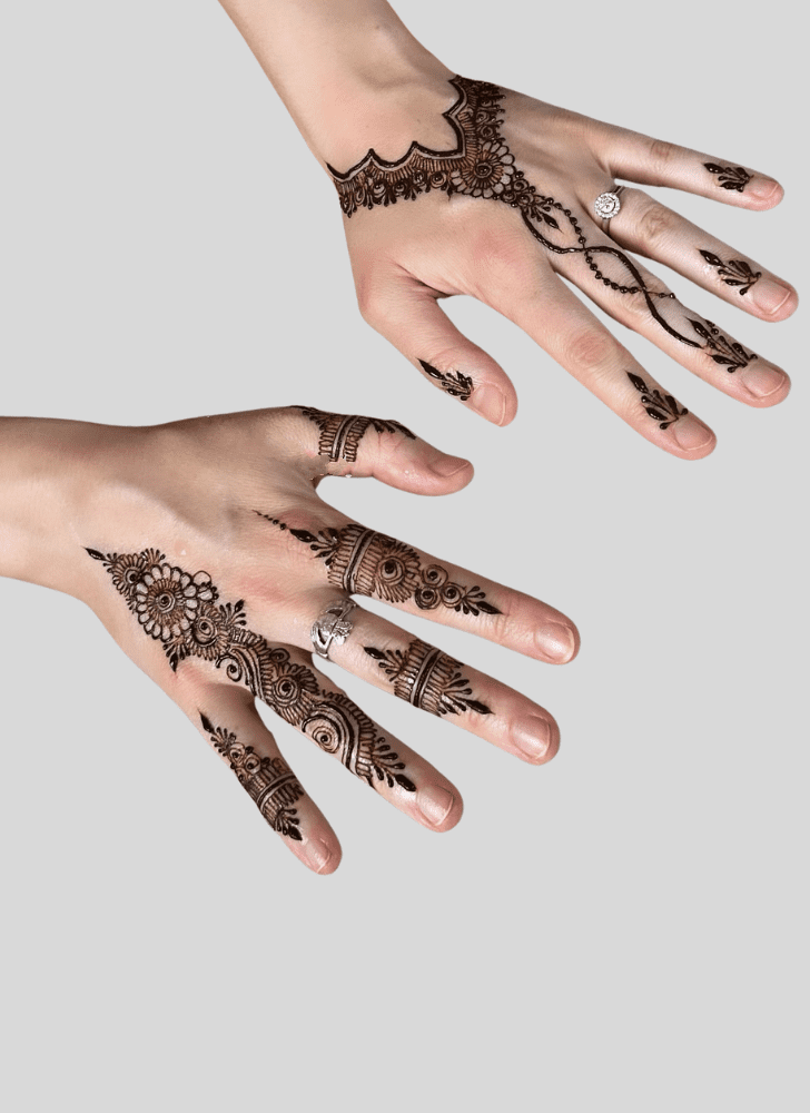 Admirable Ras Al-Khaimah Mehndi Design