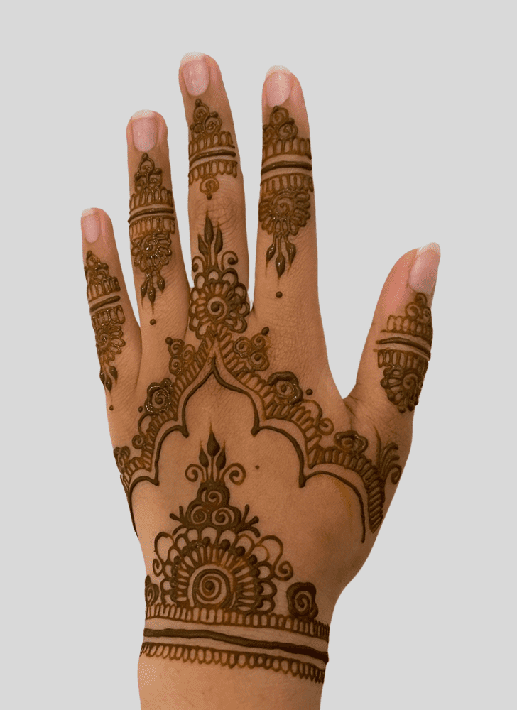 Captivating Ras Al-Khaimah Henna Design