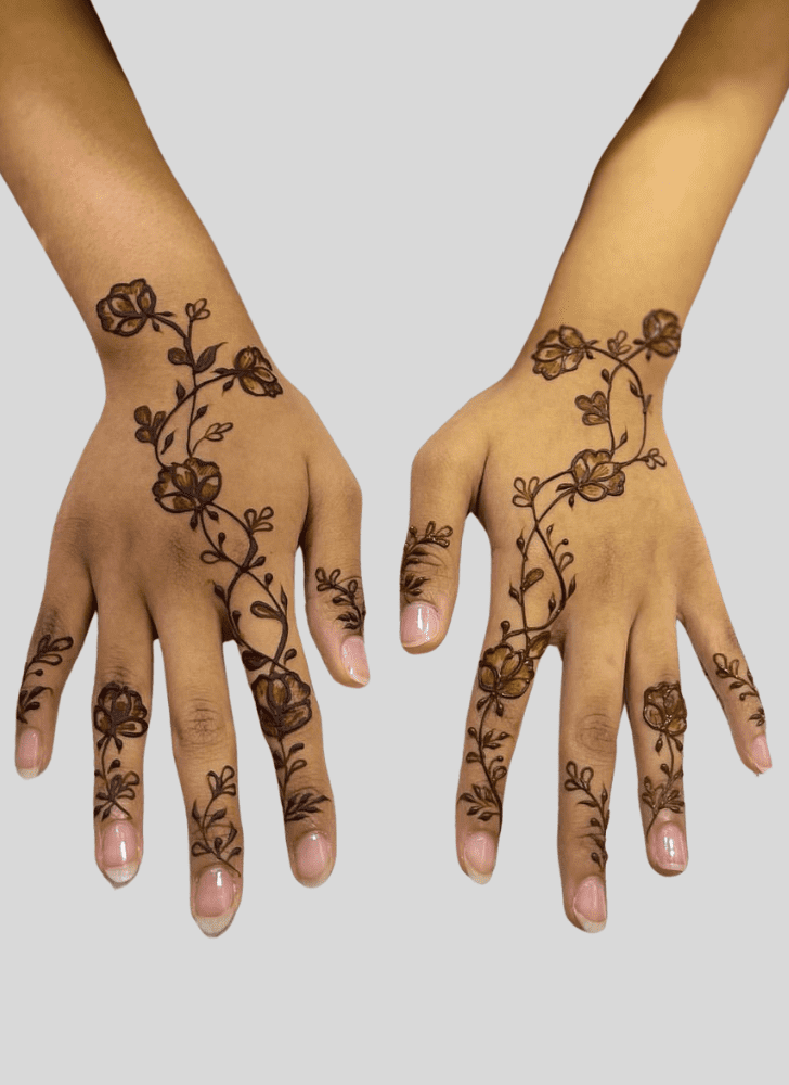 Delightful Ras Al-Khaimah Henna Design