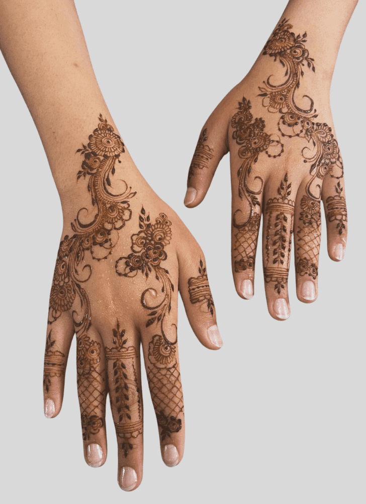 Excellent Ras Al-Khaimah Henna Design