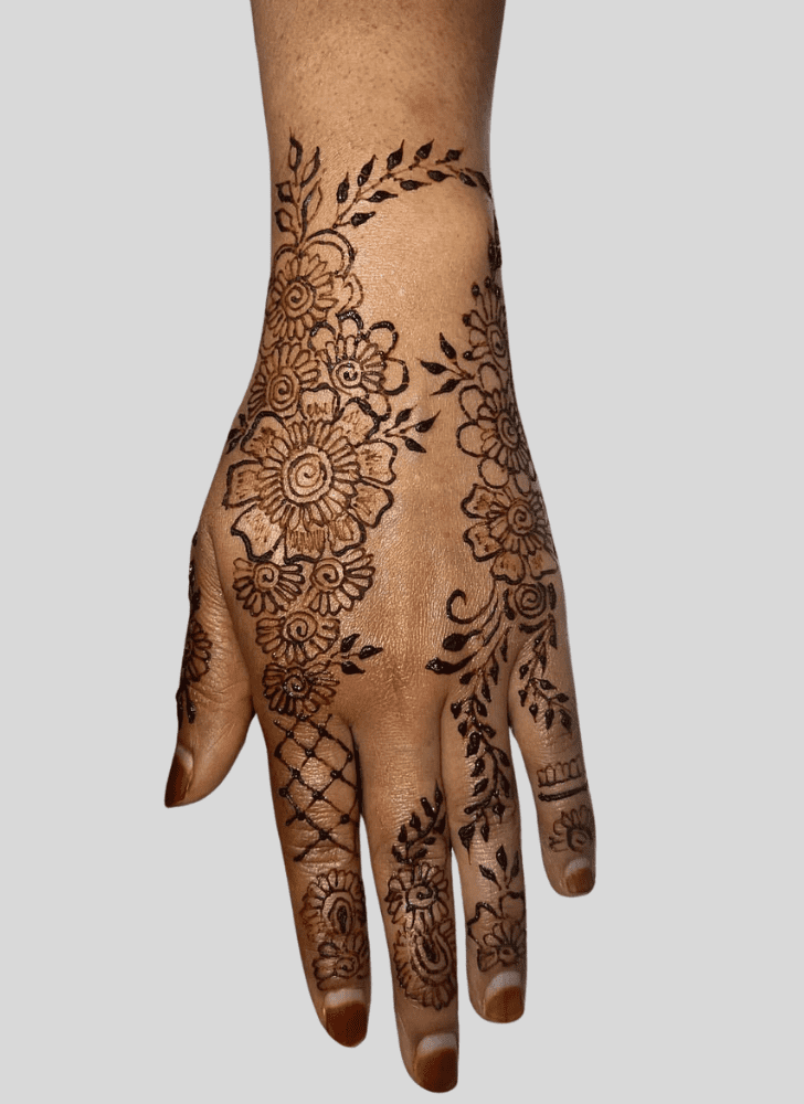 Lovely Ras Al-Khaimah Mehndi Design